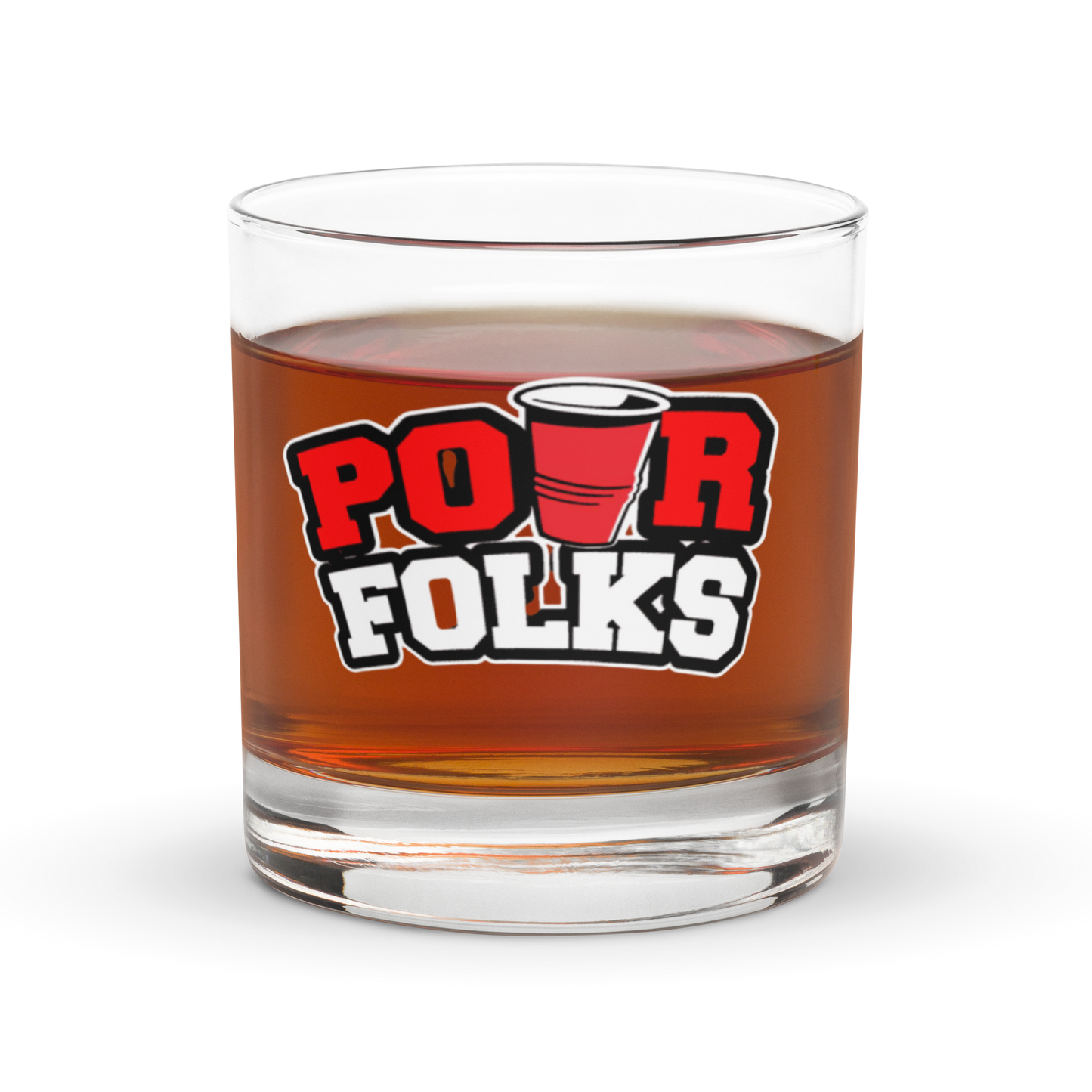 Pour Folks Rocks Glass