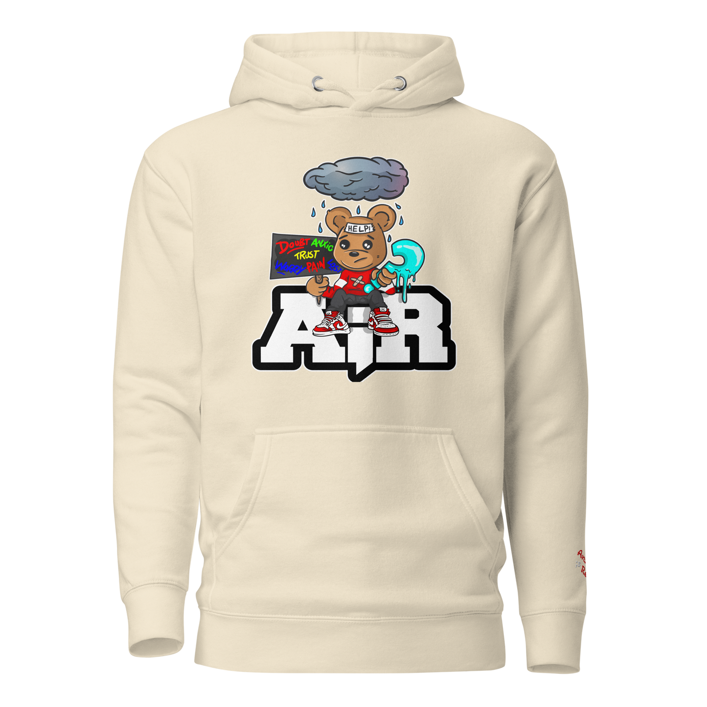 Anxiety ;s Real Mascot Hoodie