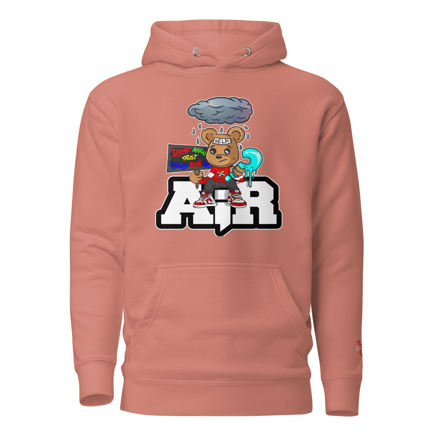 Anxiety ;s Real Mascot Hoodie