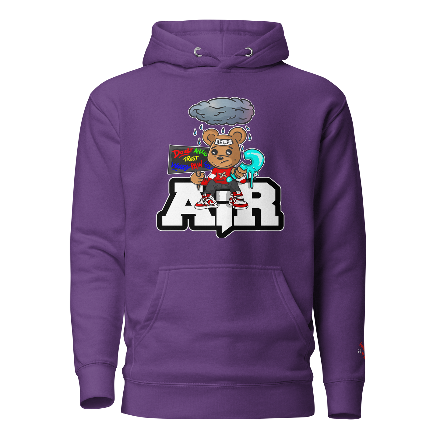 Anxiety ;s Real Mascot Hoodie
