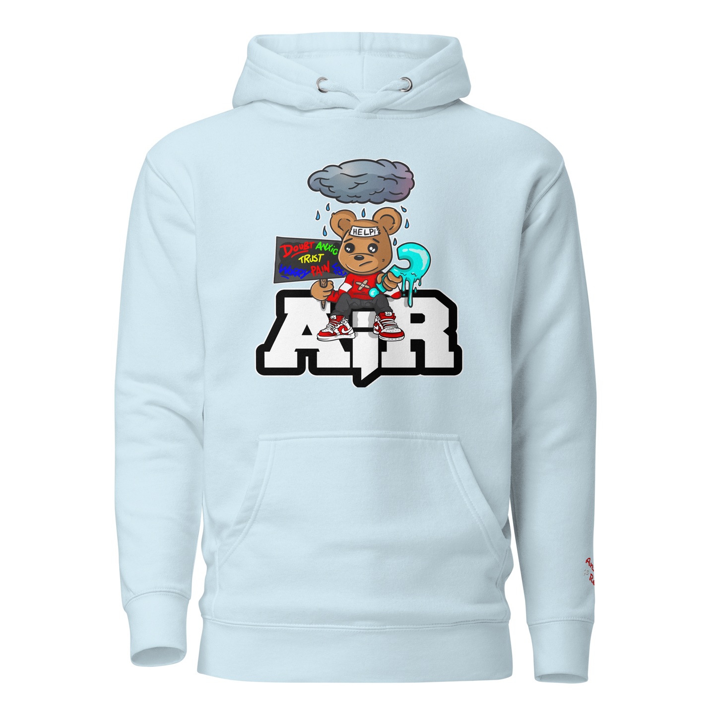 Anxiety ;s Real Mascot Hoodie