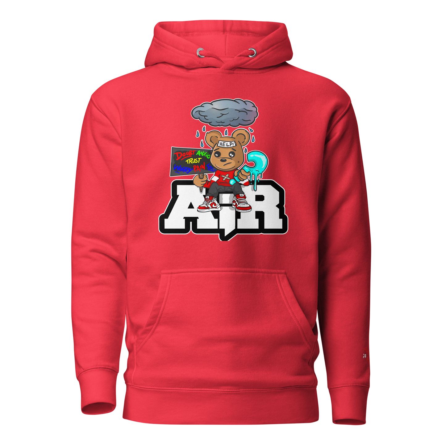 Anxiety ;s Real Mascot Hoodie
