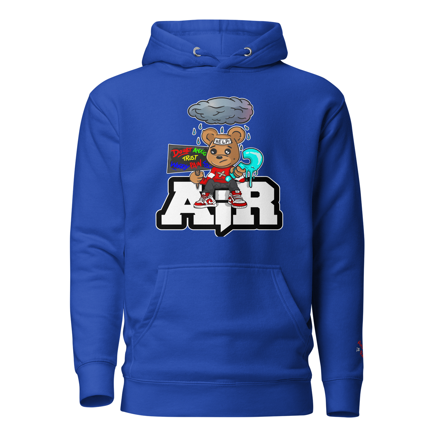 Anxiety ;s Real Mascot Hoodie
