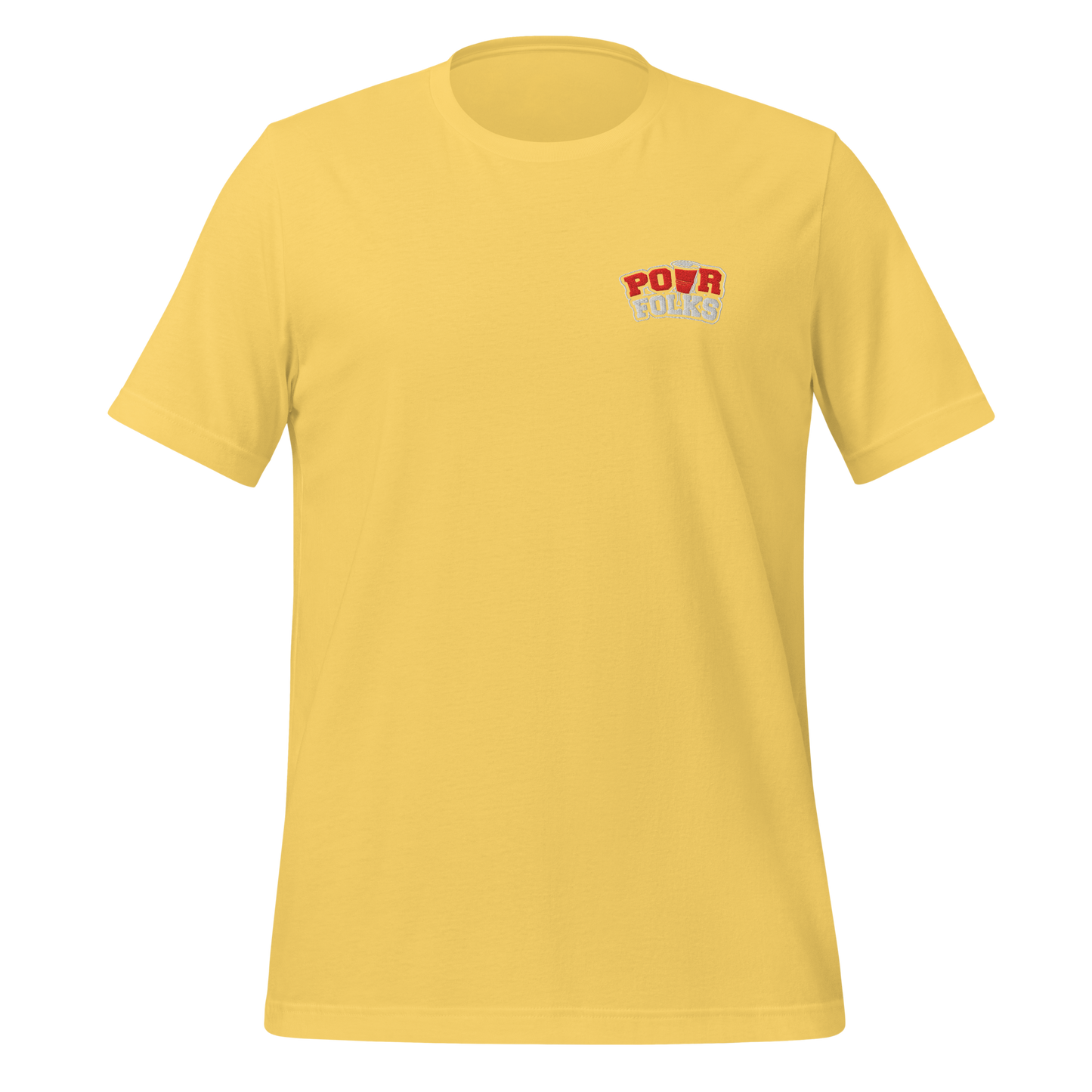 Pour Folks Embroidered Tee
