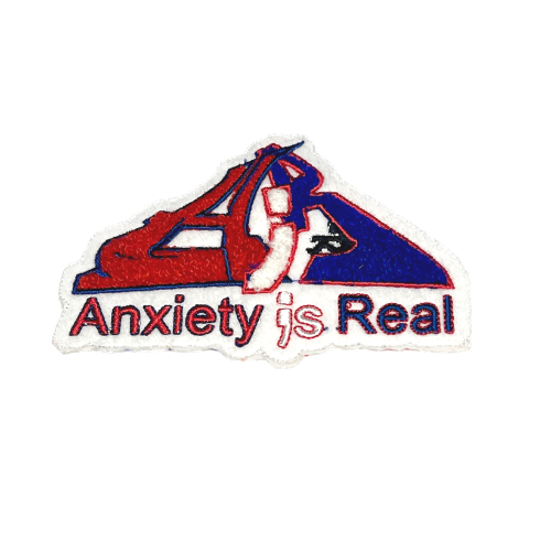Anxiety ;s Real Signature w/Chenille Patch