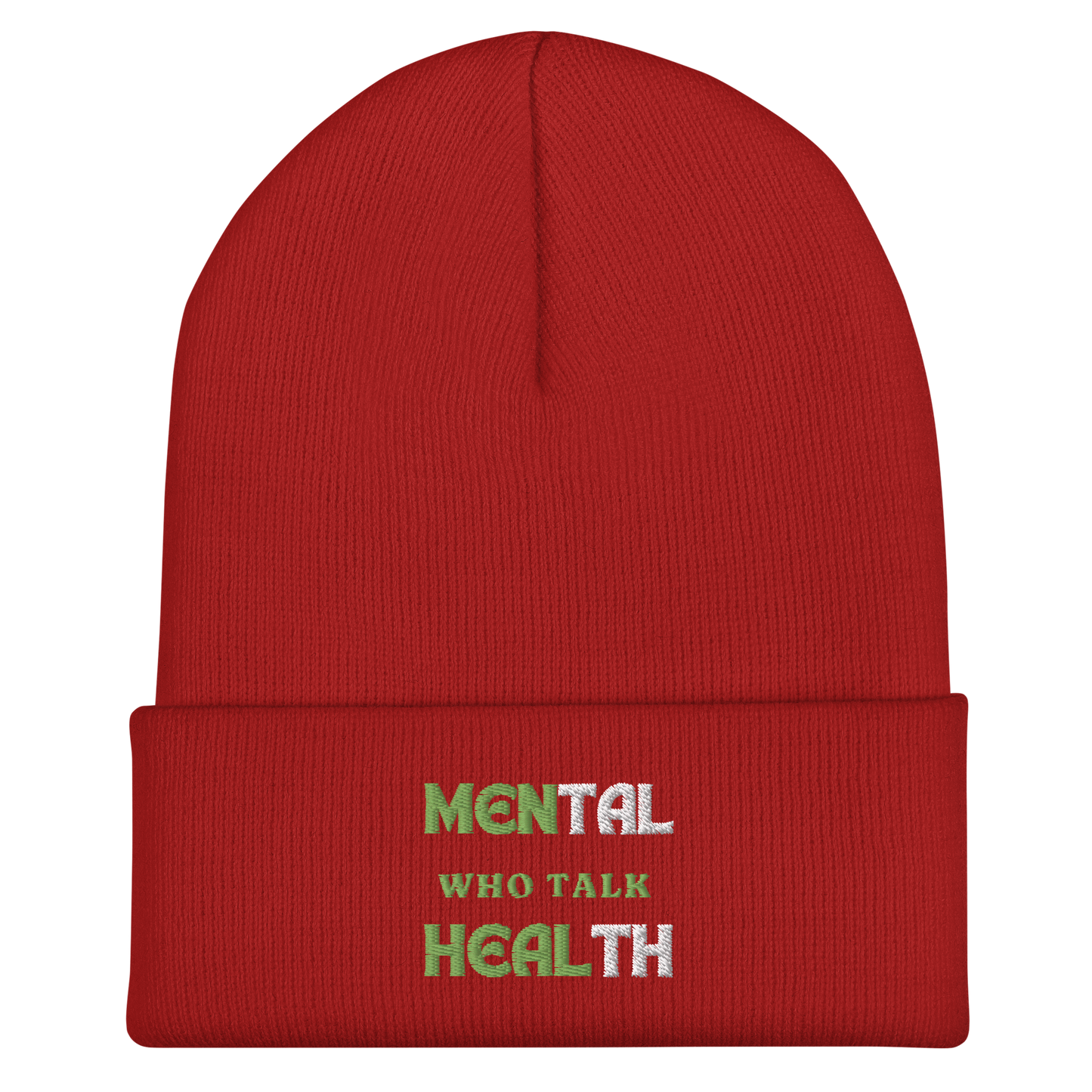 Men Who Talk Heal Beanie