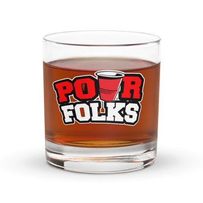Pour Folks Rocks Glass