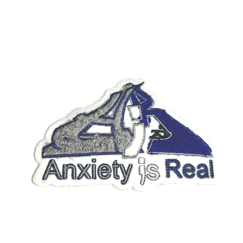 Anxiety ;s Real Signature w/Chenille Patch