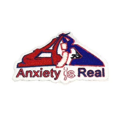 Anxiety ;s Real Signature w/Chenille Patch